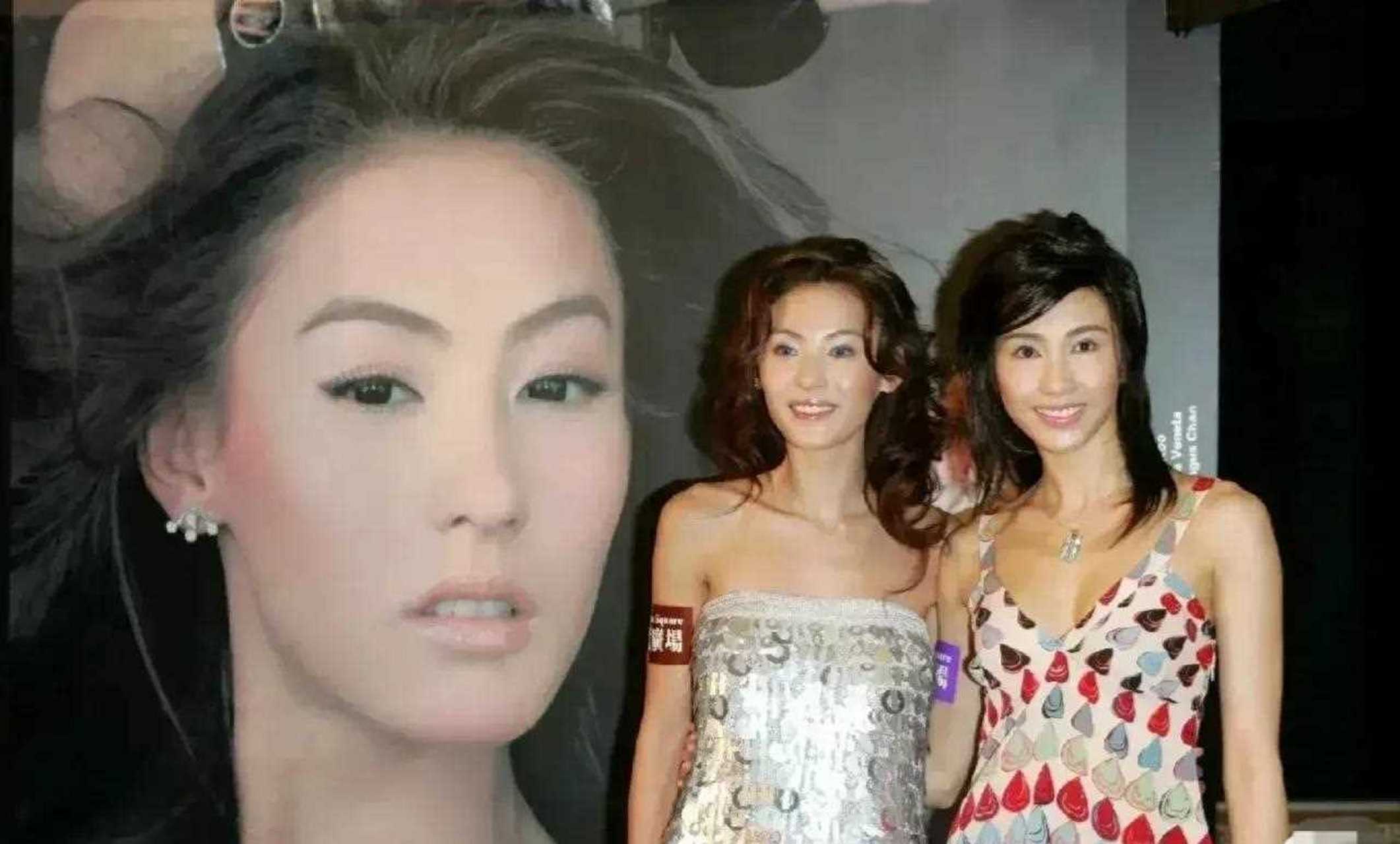 张柏芝和黎姿昔日合影,俩美女一个气质轻熟,一个气质清纯,气质大不