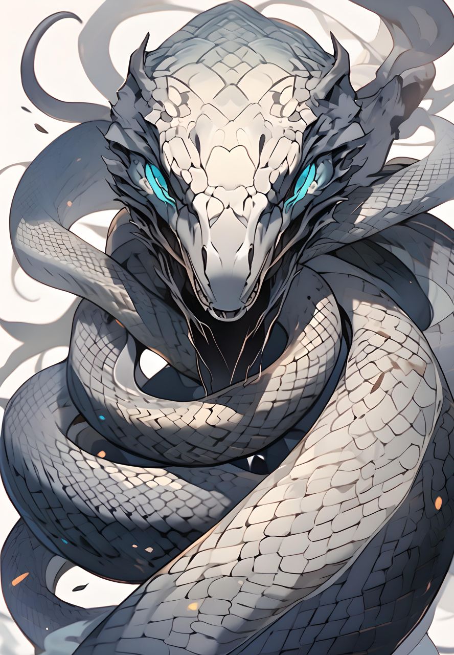 a绘18,#二次元##图片##蛇