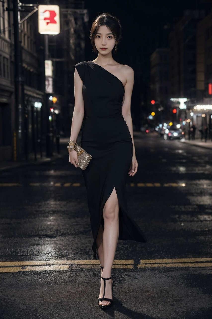 模特##美女模特# #美女##穿搭##养眼美女# 这款礼服裙展现了优延腚