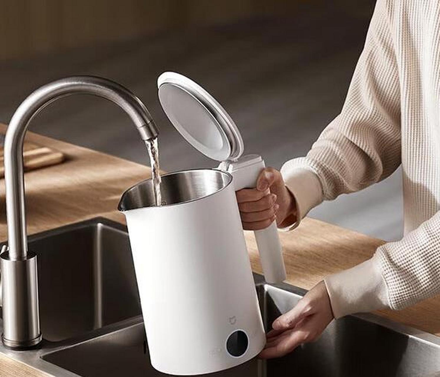 小米米家恒温电水壶p1轻音版上架:1800w大功率,179元撕开行业"遮羞布"