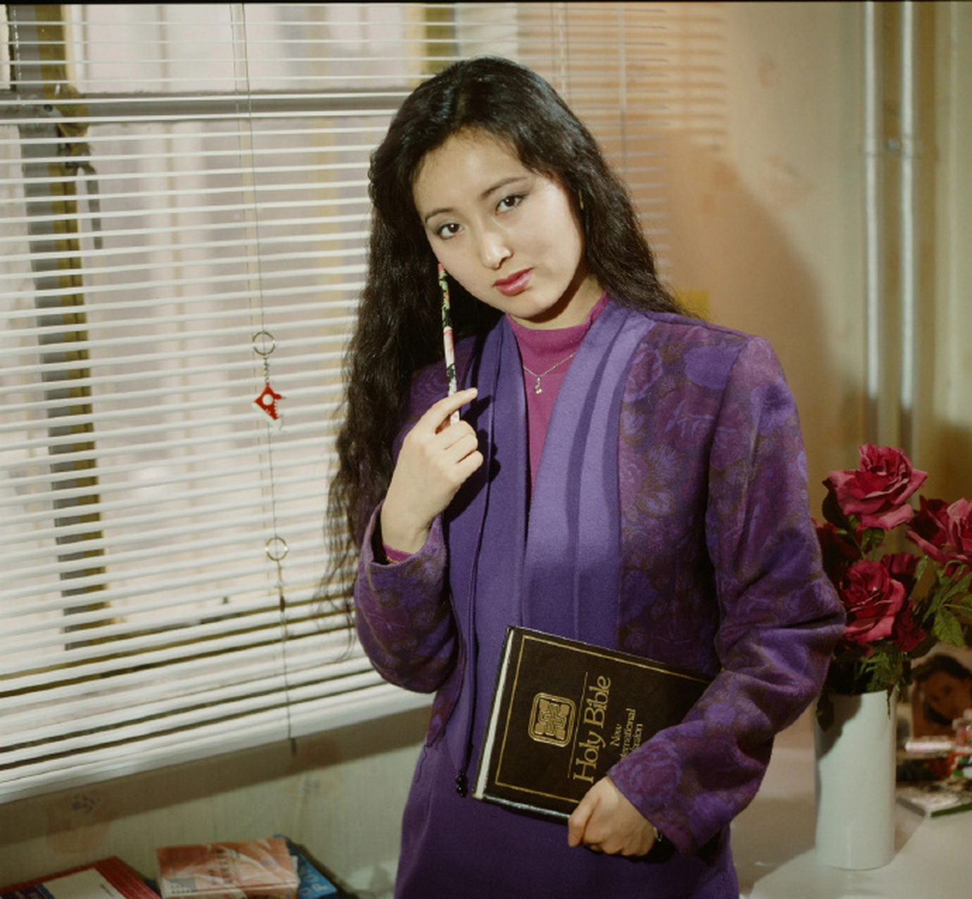 陈晓旭早年写真!