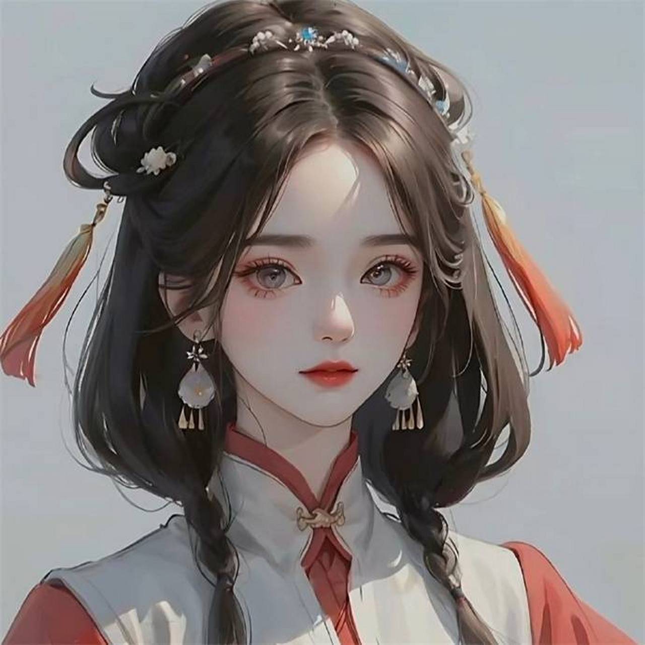 古风清秀女生头像 676767 #古风插画# #古风小分队