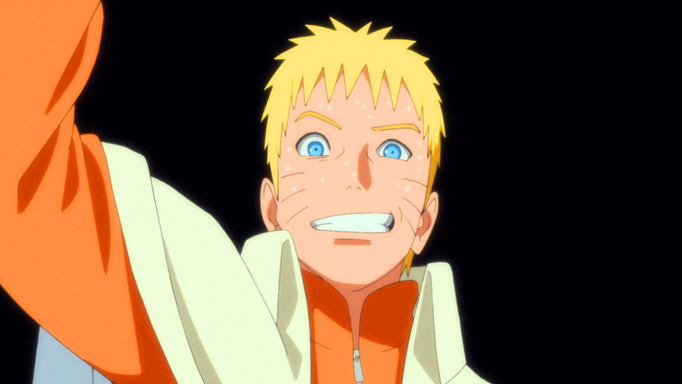 火影# 此情此景,可谓是漩涡鸣人的一生中的高光时刻.