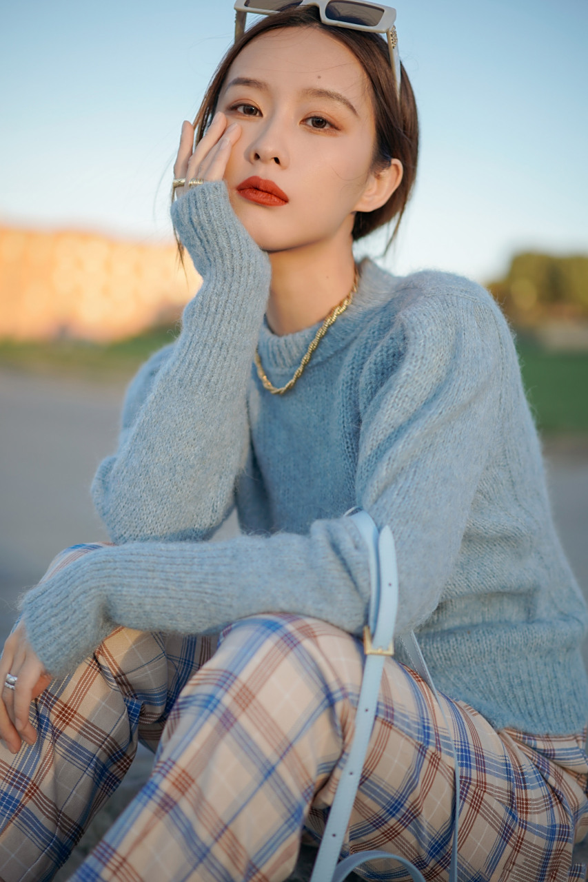 时尚博主小章鱼iris 温柔清新的小仙女一枚