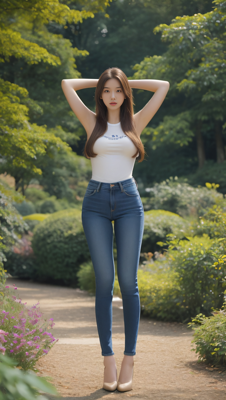 米娜写真085期 美女走在乡间小路上 【注:所有图片均由小花猪采用