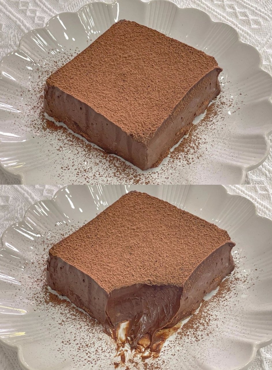 完美复刻出超超好吃的冰山熔岩巧克力 口感浓郁细腻顺滑,入口即化,真