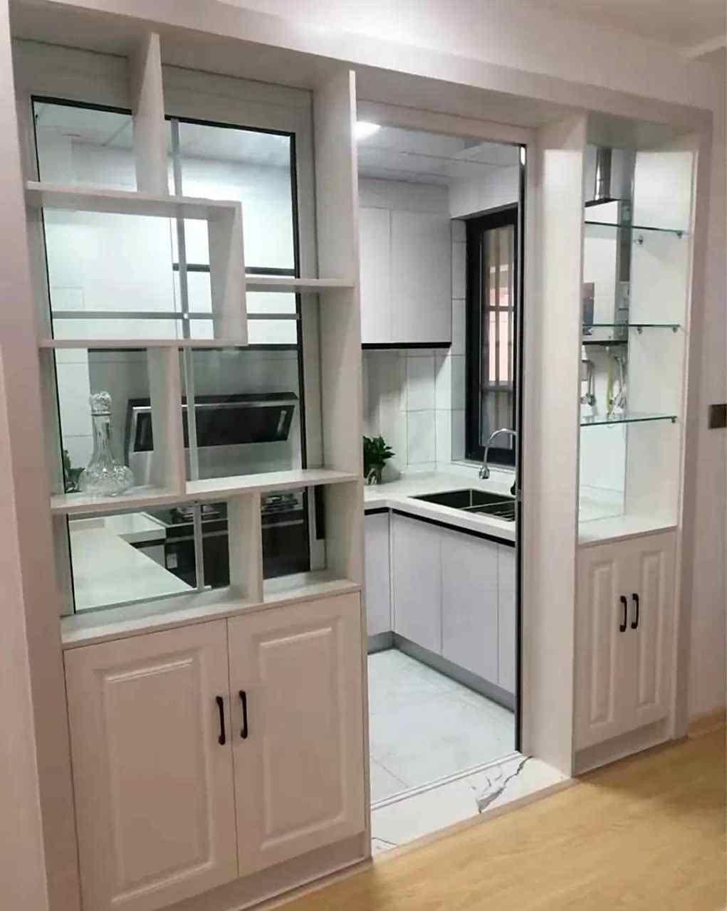 厨房隔断,[喜] 厨房推拉门,这样设计!