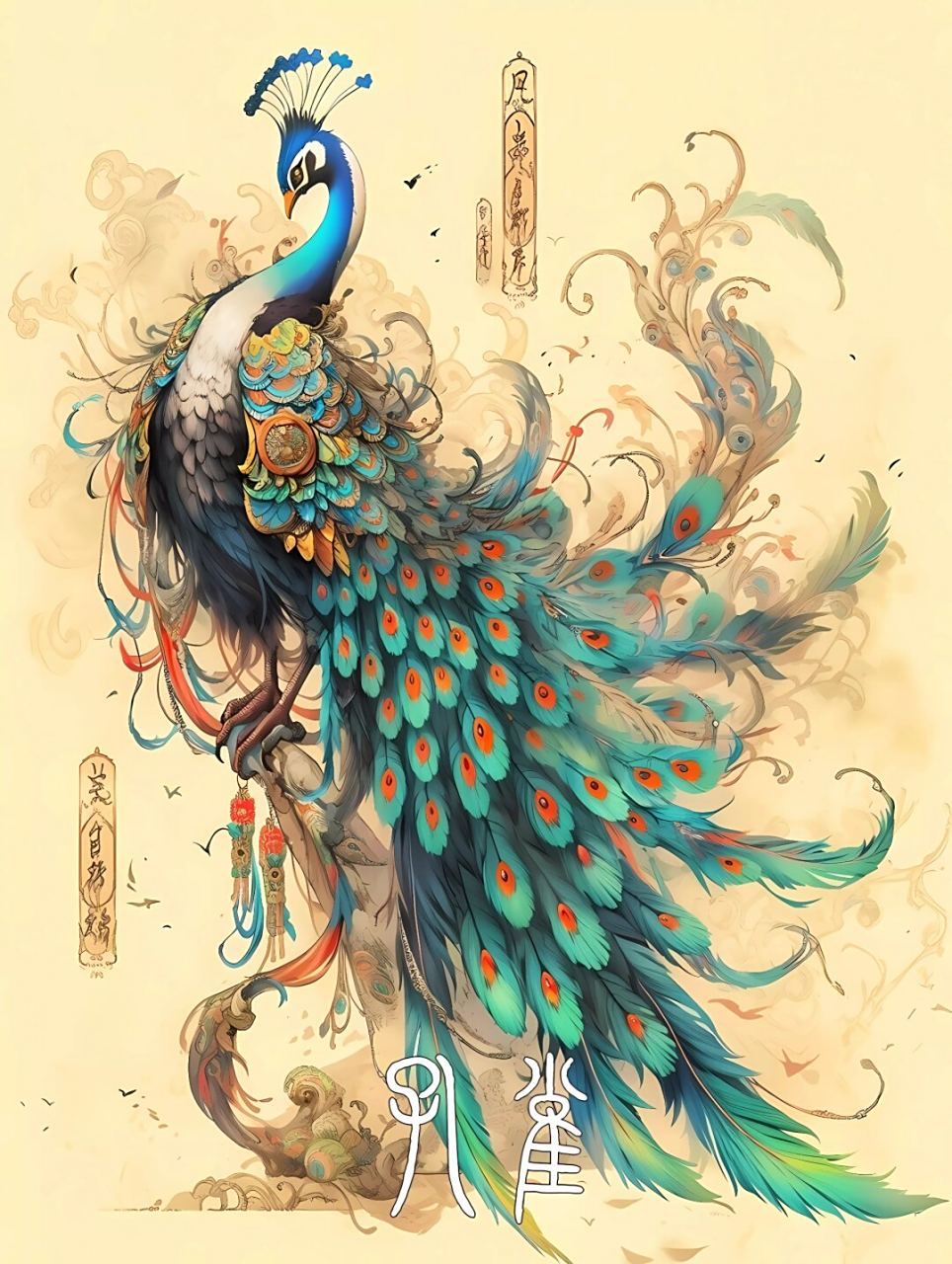 【东方神话】瑰丽凤舞,九雏光耀!