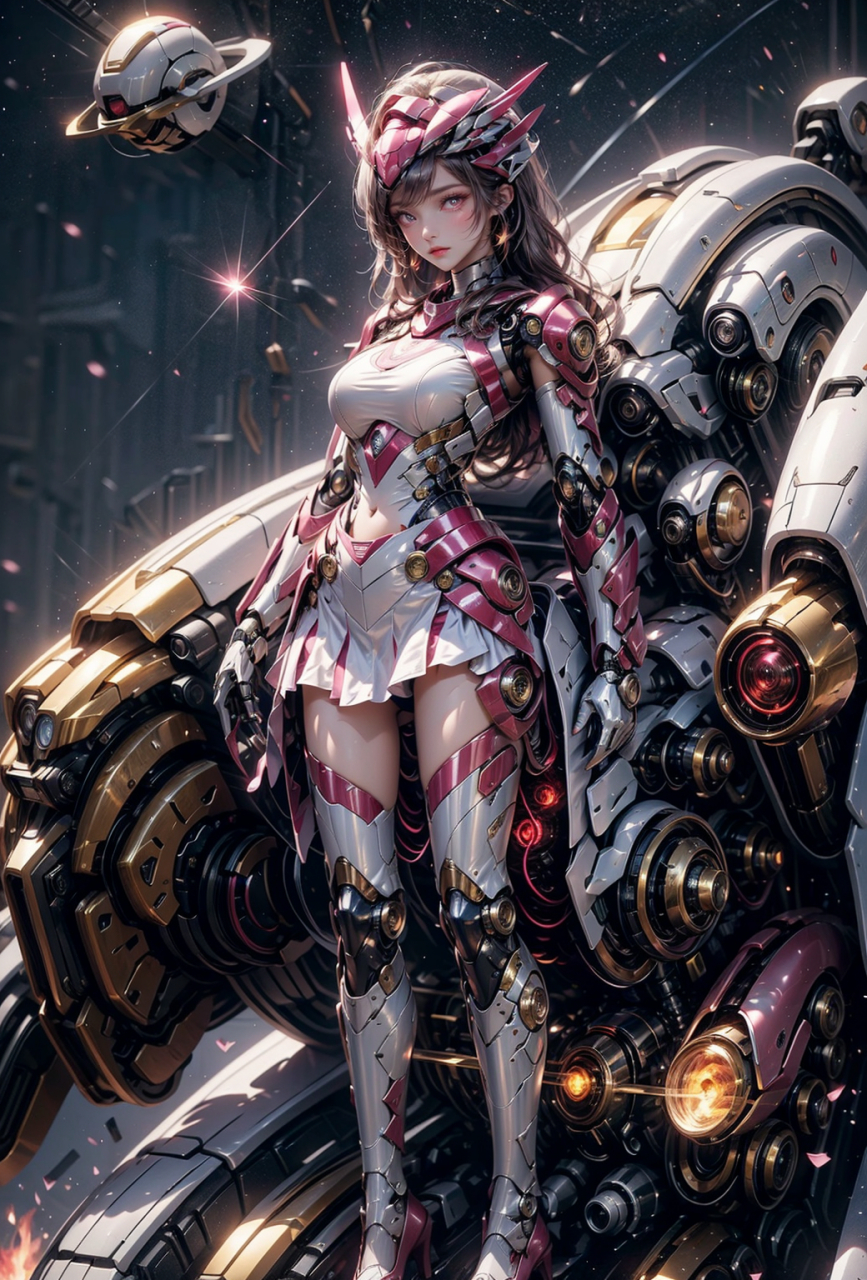 机甲少女,是柔与刚的融合[你懂的] #动漫壁纸