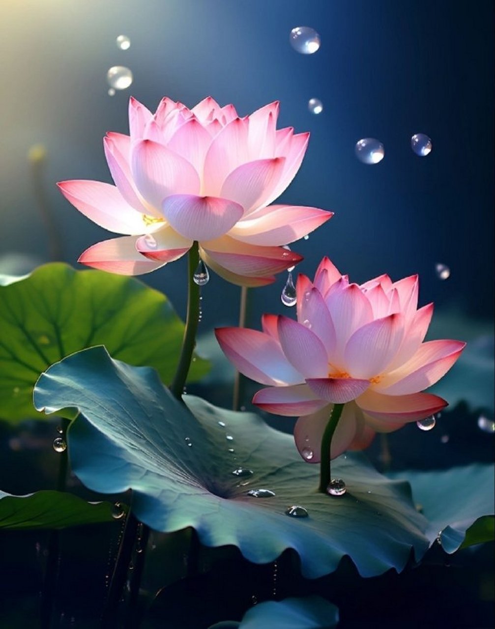 愿美好荷你相遇,如约而至,好运莲莲. 676767