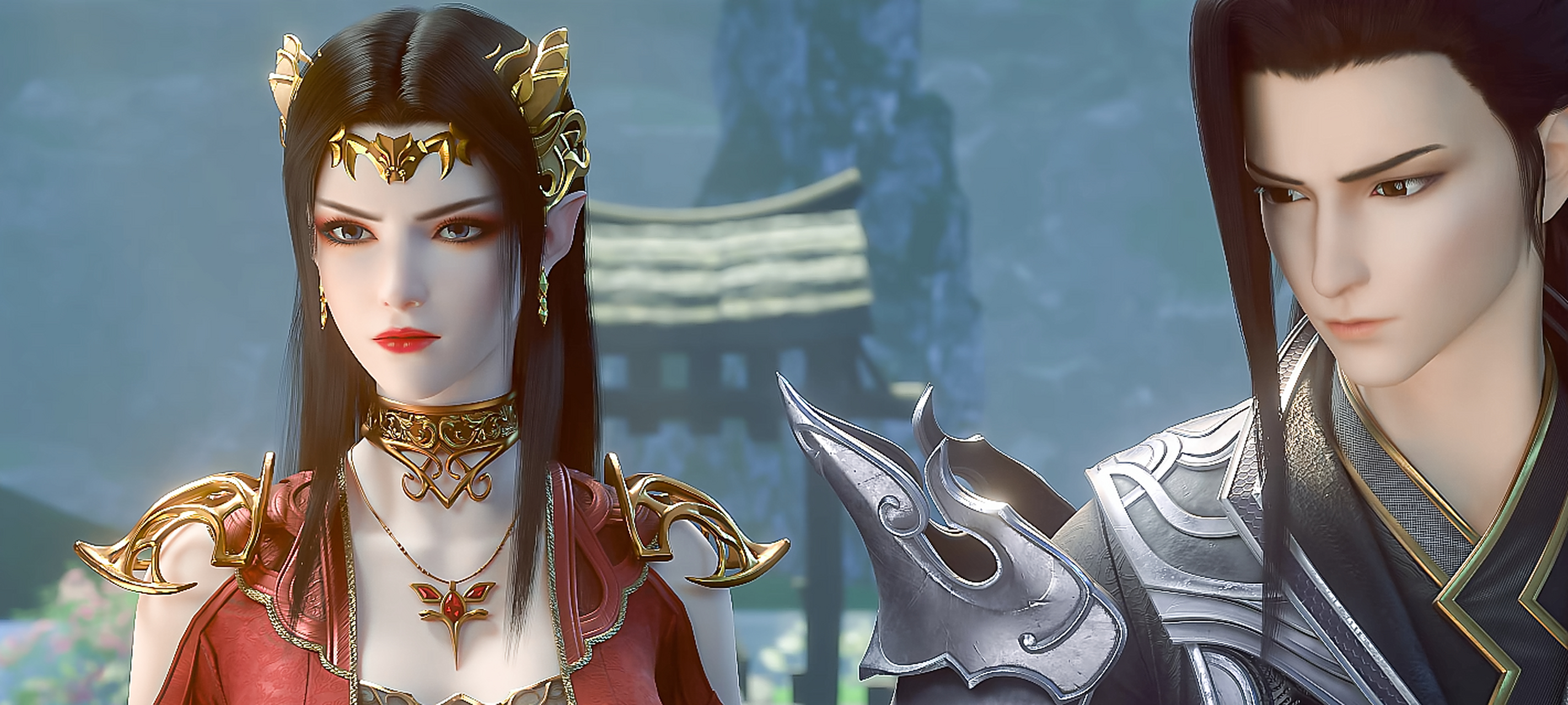 美杜莎女王/彩鳞高清壁纸 #斗破苍穹年番# #美杜莎女王# #国漫女神