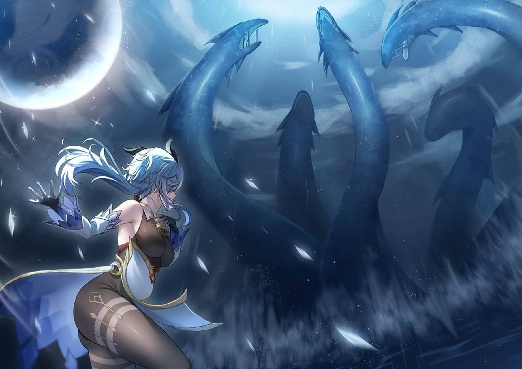 甘雨大战触手怪(奥赛尔or拔掣)