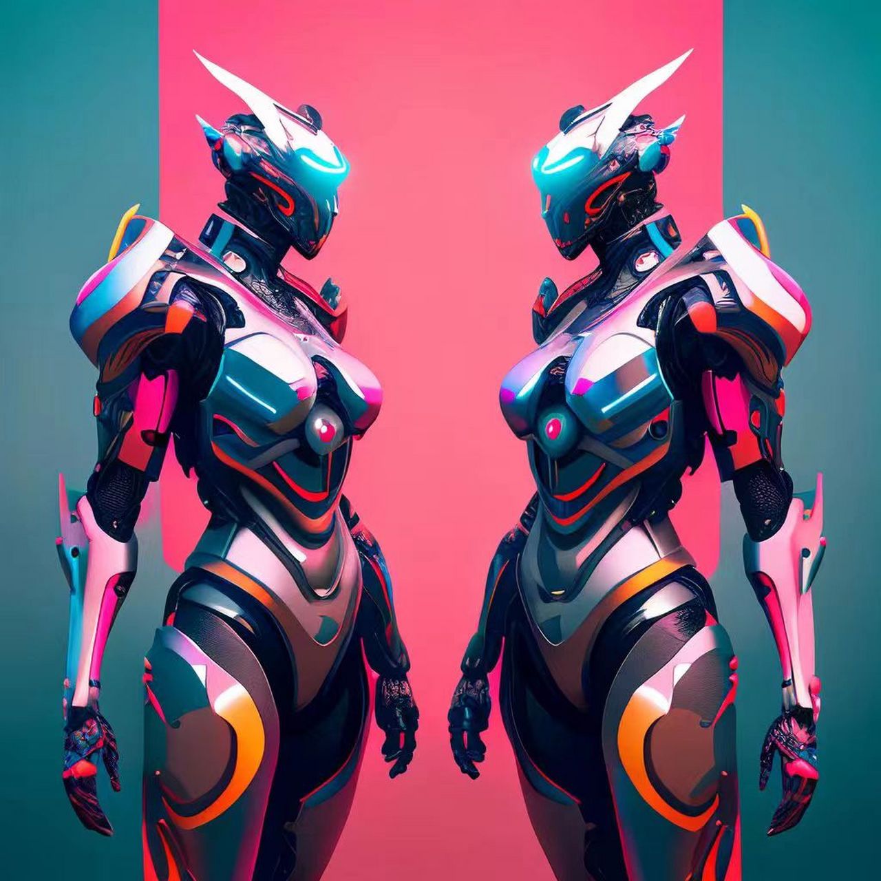 超级炫酷的未来机甲战士,你绝对没有见过,喜欢拿走!