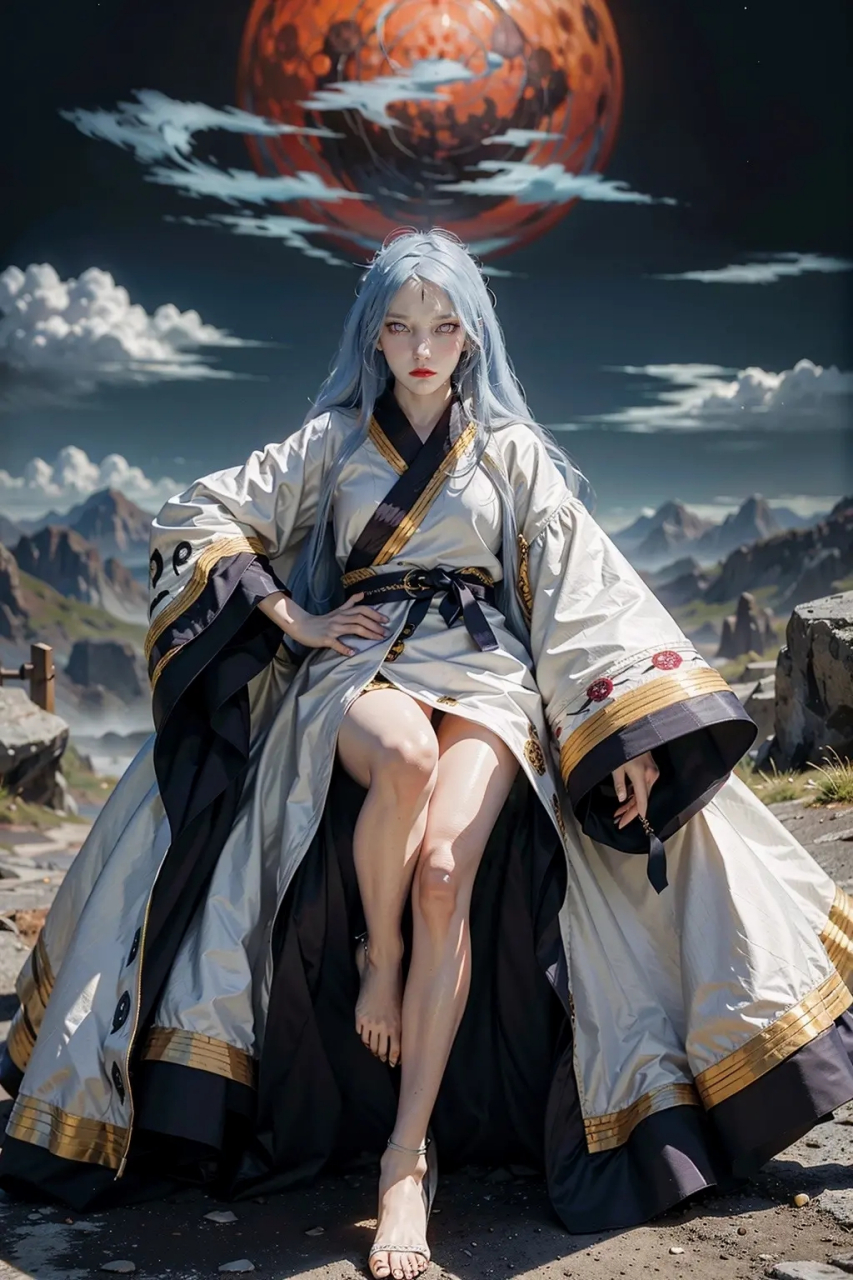 《火影忍者》大筒木辉夜.