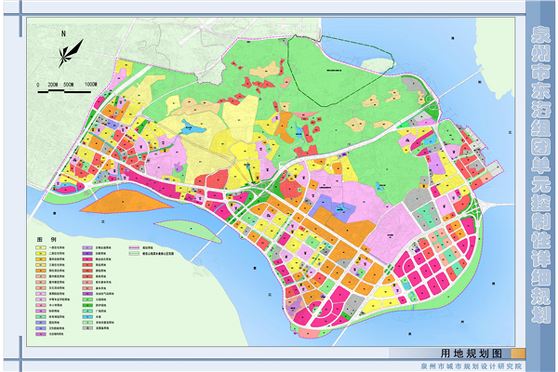 泉州市东海中学新校区建设项目,拟申请位于宝山社区的规划完中教育