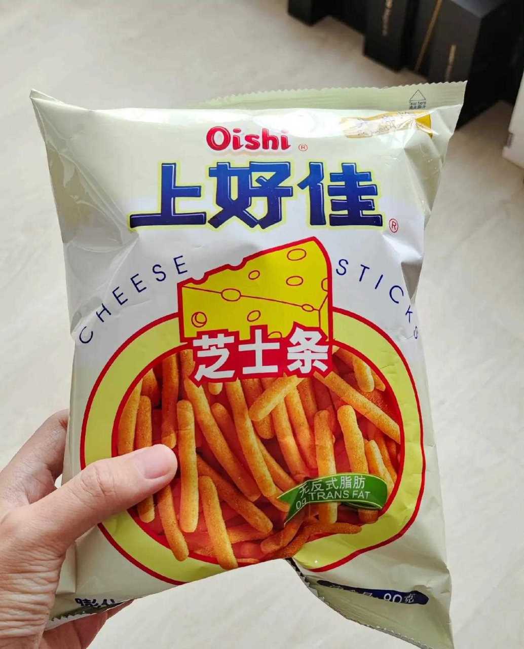 怒炫一袋上好佳芝士条.