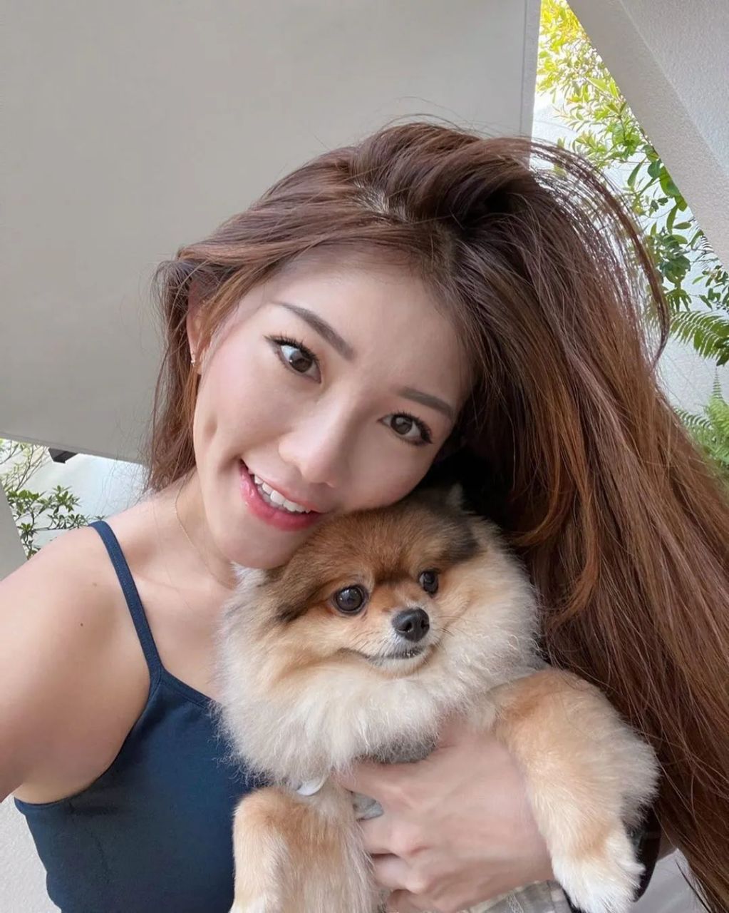 青春活力甜美气质拥有模特身材的马来西亚网红女神(套图一)#女神