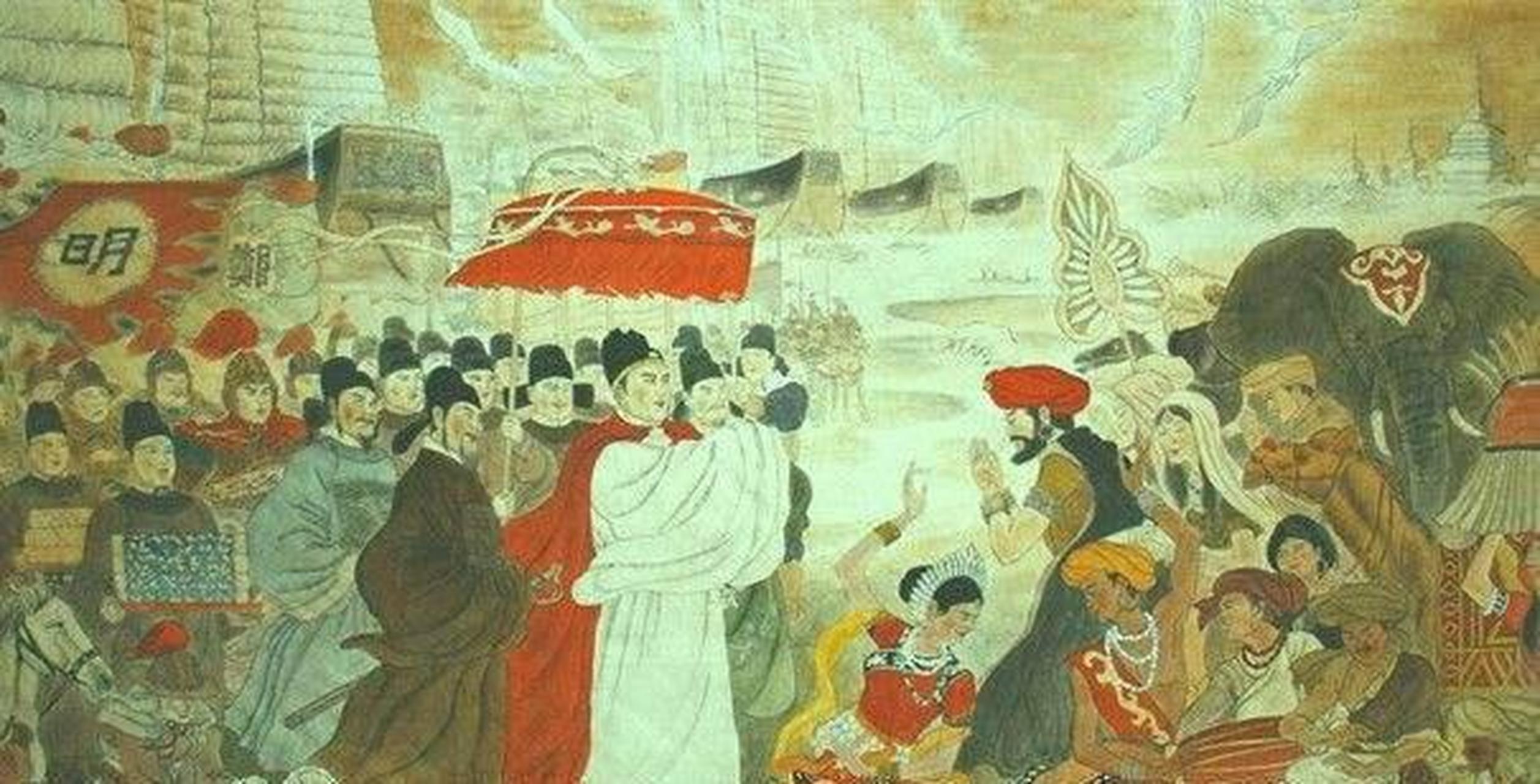 明朝永乐,宣德年间,郑和七下西洋.