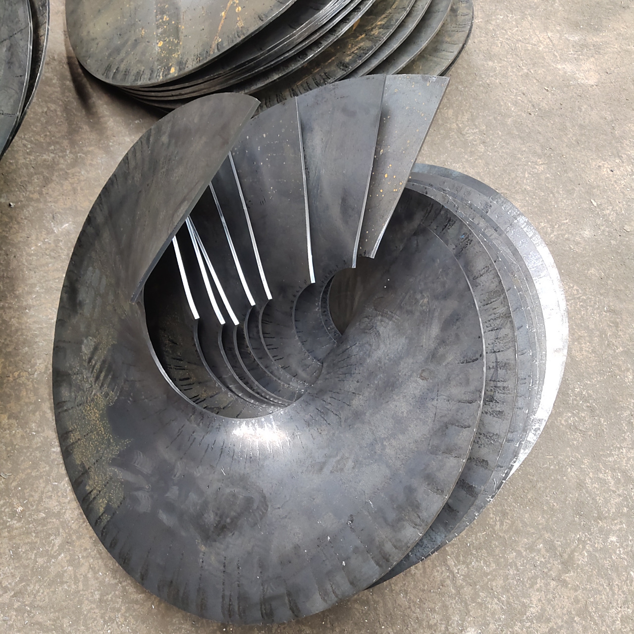 不锈钢螺旋叶片生产厂?