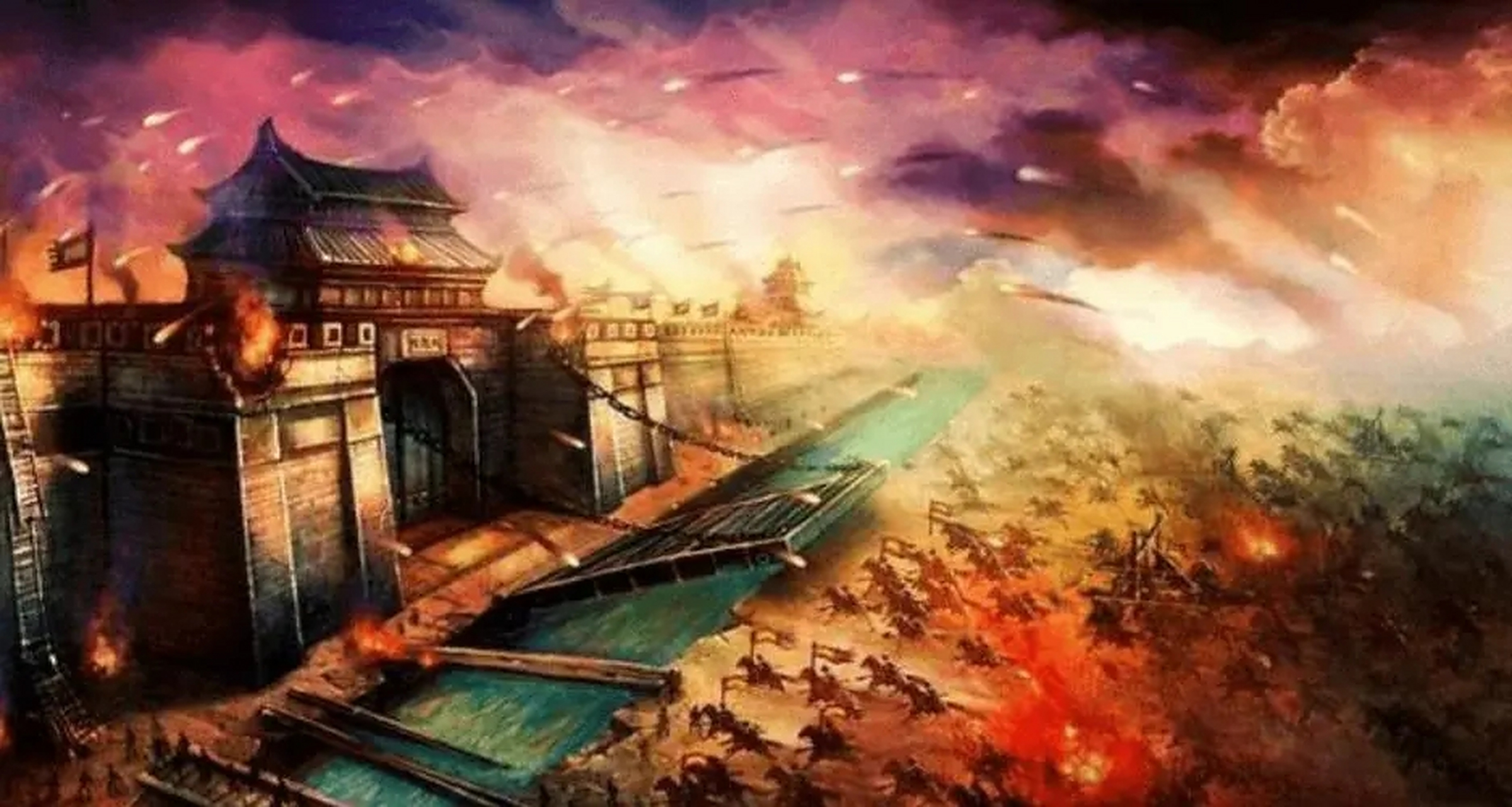 安史之乱后,唐朝大伤元气,伤的是国运.