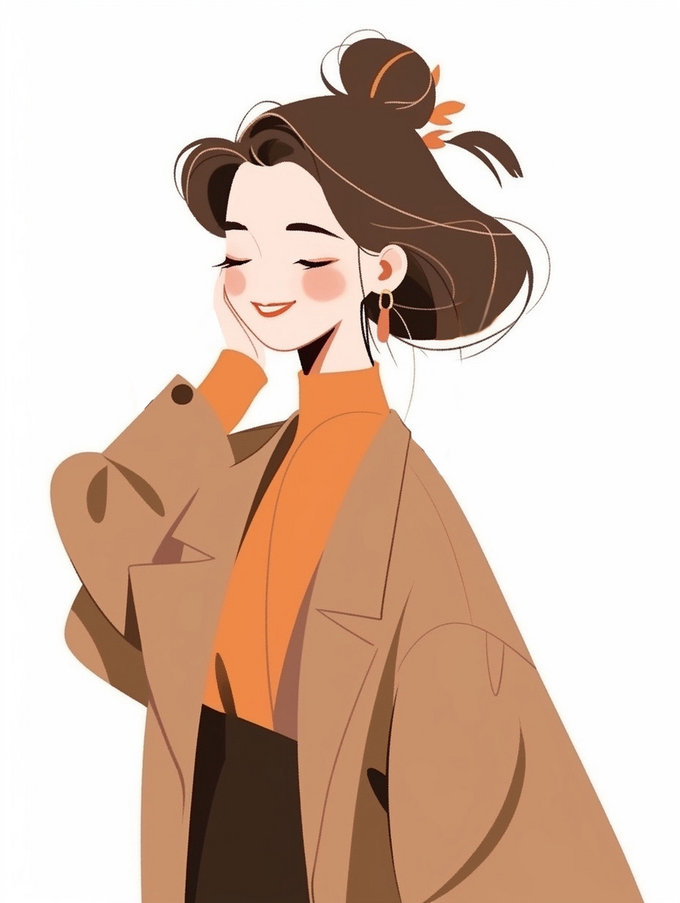 她 秋风衔来小欢喜,一岁总有一岁期  九月并不坏呀!