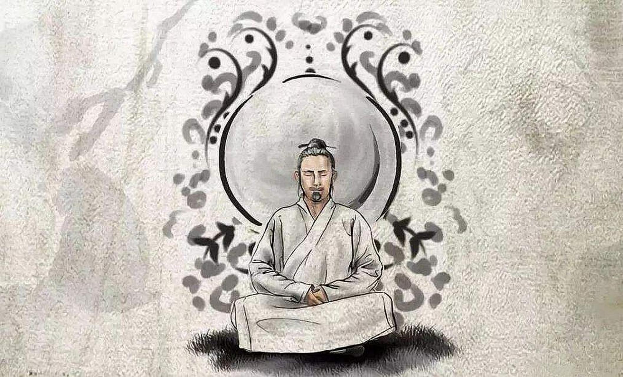 一个开悟的禅师用手指着夜晚的月亮,他告诉弟子说:"远方的明月是那个