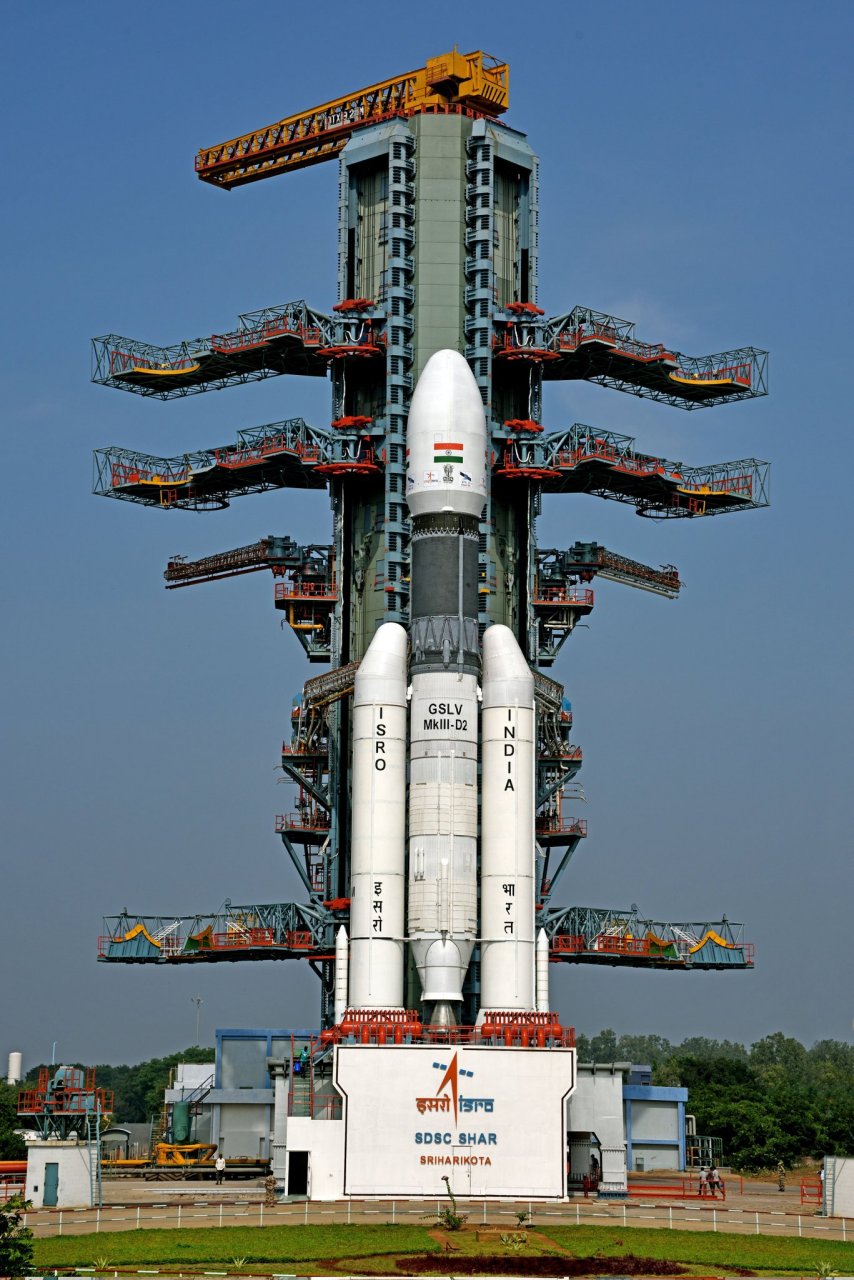 35从印度斯里哈里科塔的sdsc发射lvm3-m4搭载chandrayaan-3