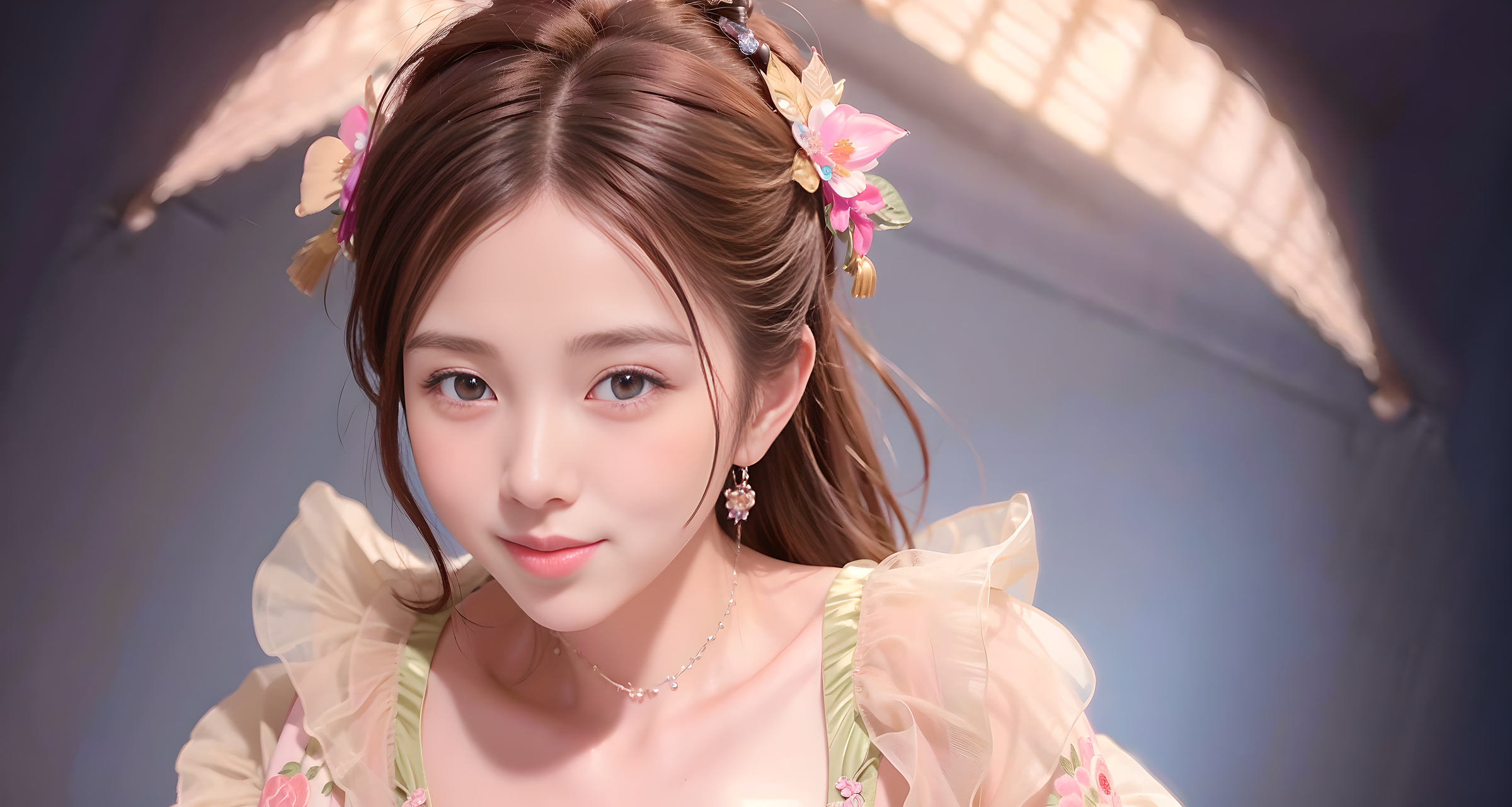 ai美女-古装打扮的美少女(2)#ai# #ai绘画