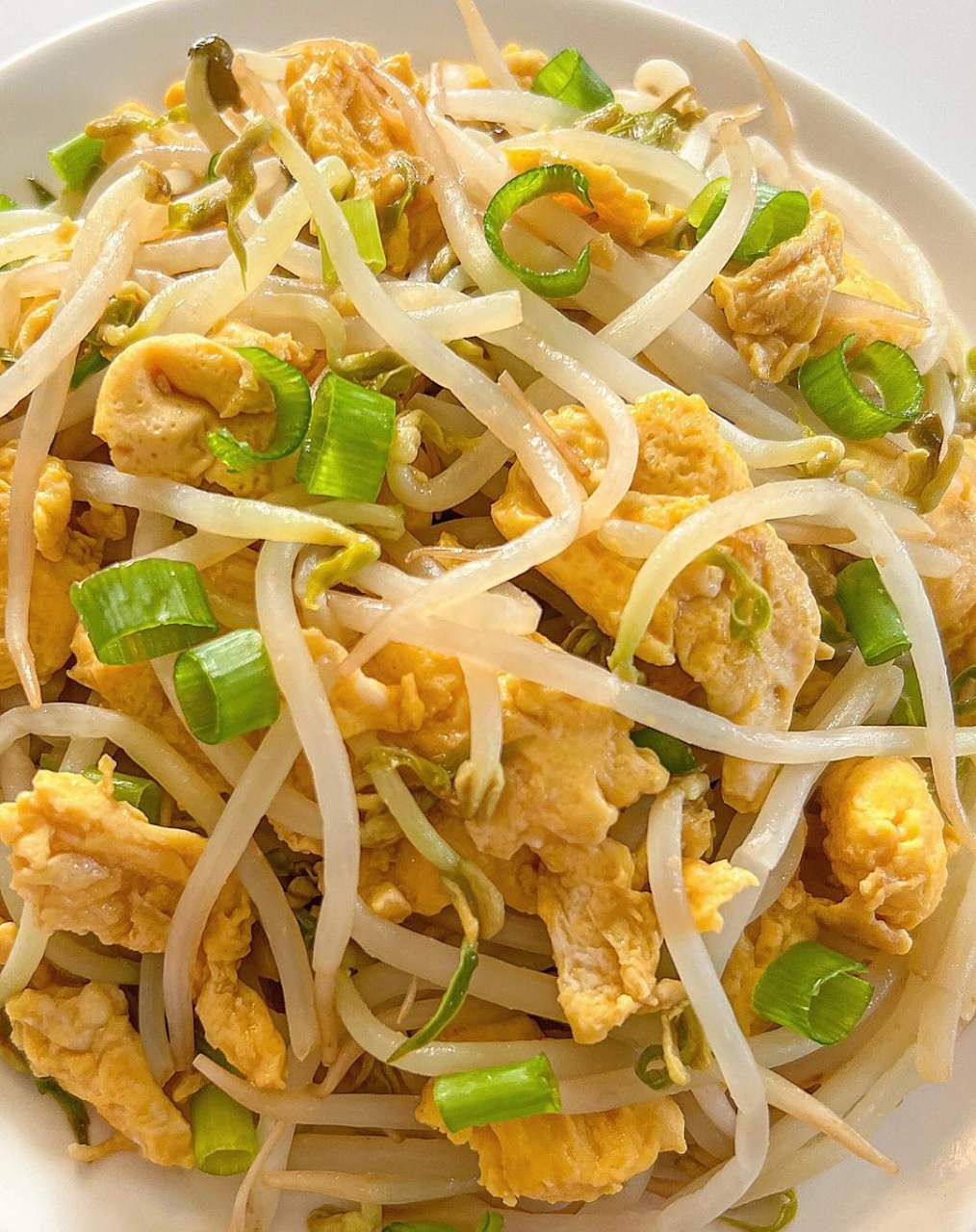 减脂美食,豆芽炒鸡蛋|营养美味超好吃|||姐妹们,买了8毛钱的豆芽手机