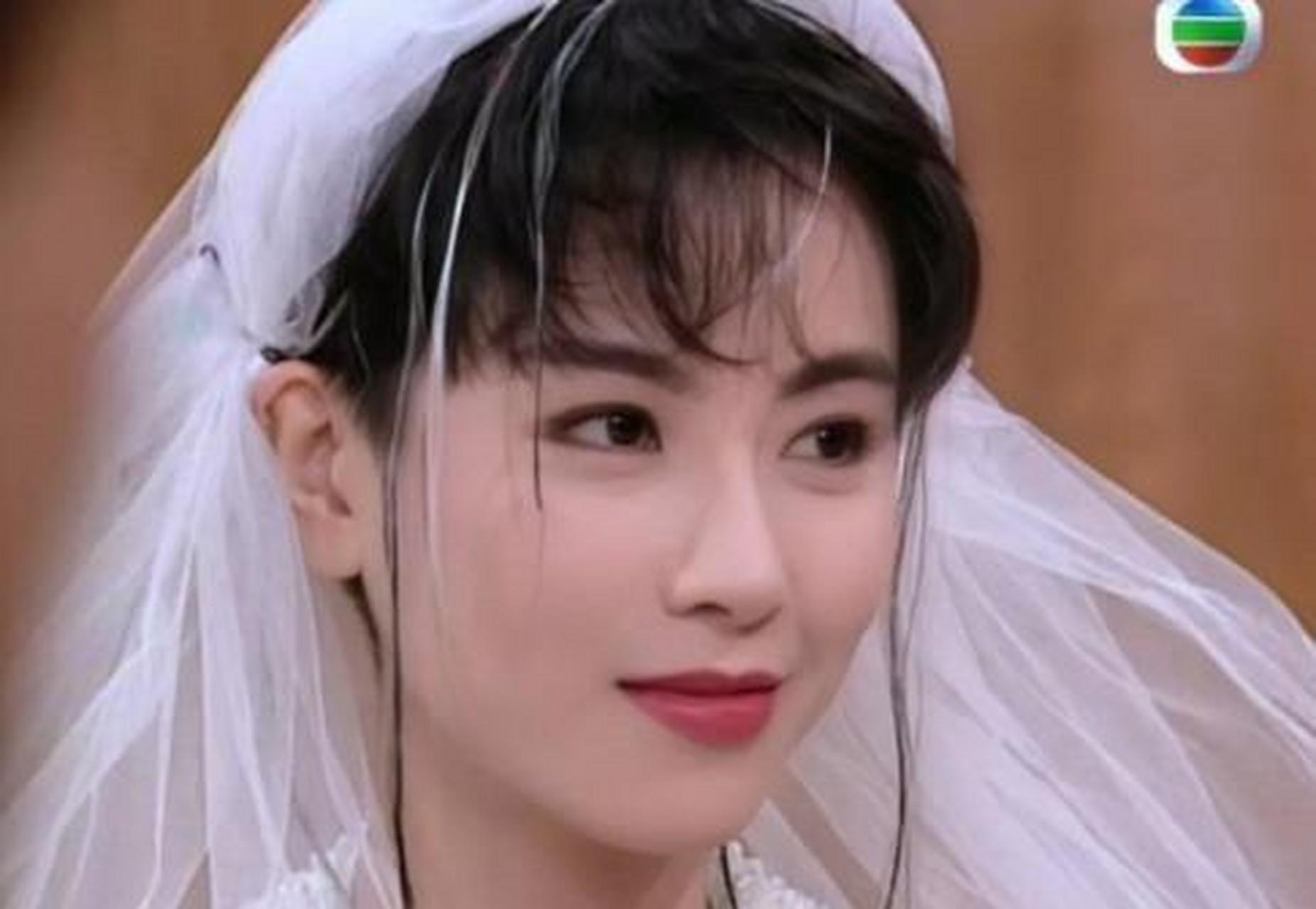 80年代香港女星婚纱造型,那些惊艳了时光的美[比心]袁洁莹,蔡少芬
