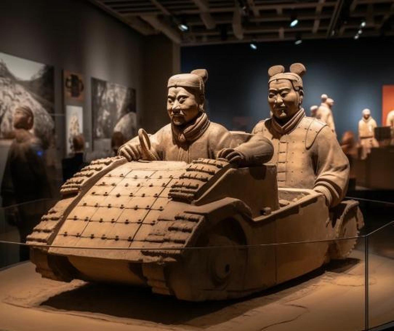 新制式兵马俑,战力升级 #搞笑趣味图