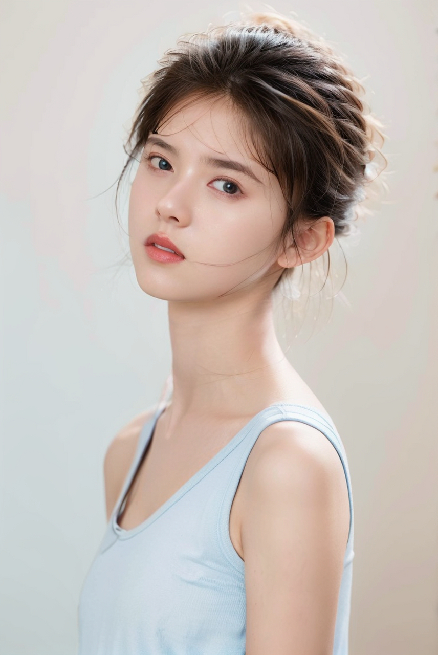 清纯美女写真,白净少女艺术照摄影#性感美女# #美女# #女人