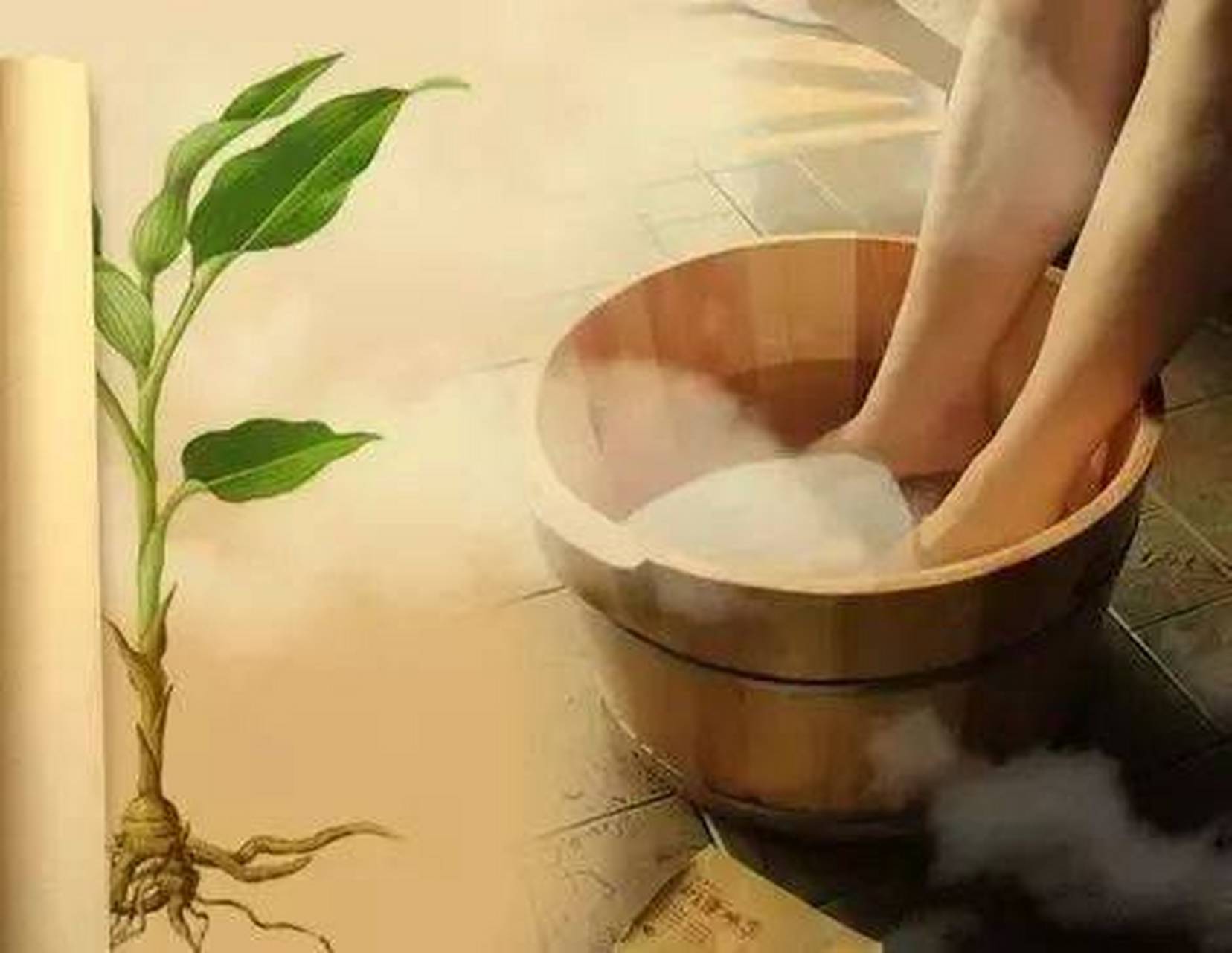 每晚用较热的水(温度以热到几乎不能忍受为止)泡脚15分钟,要注意泡脚