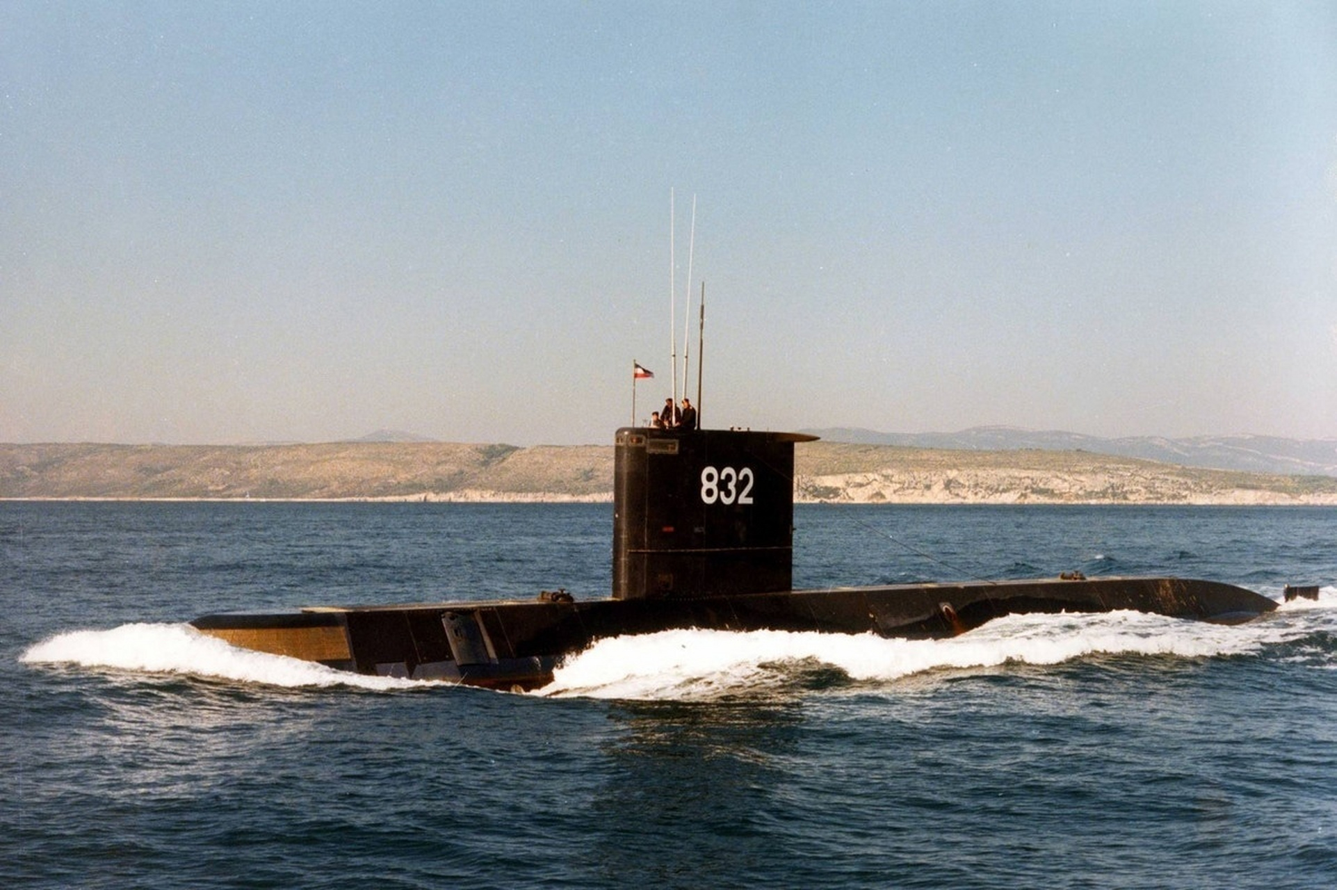 飞扬军事#南斯拉夫人民军海军德拉瓦号小型潜艇