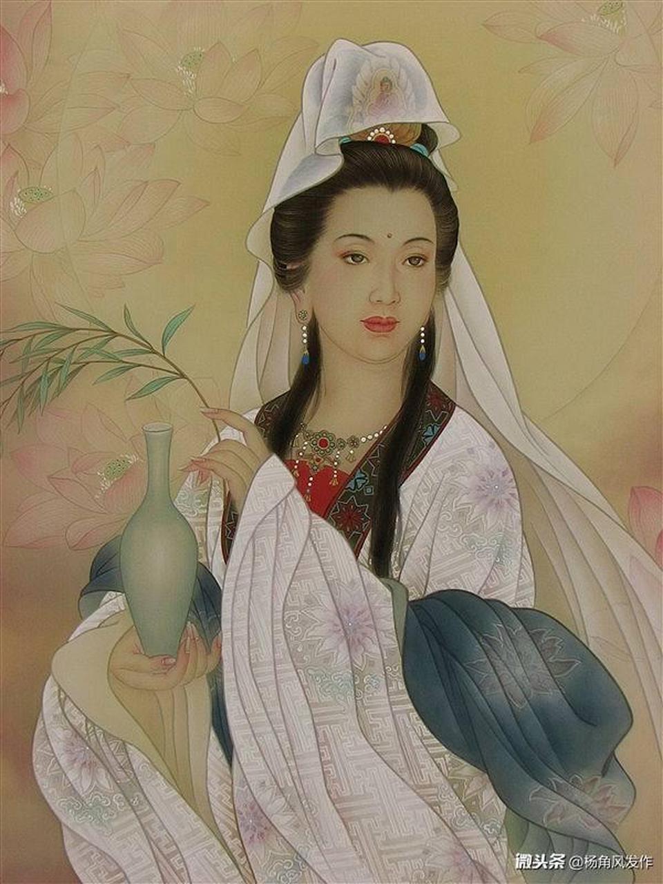 观音菩萨三十三应相之～杨柳观音: 杨柳观音是三十三观音之一.