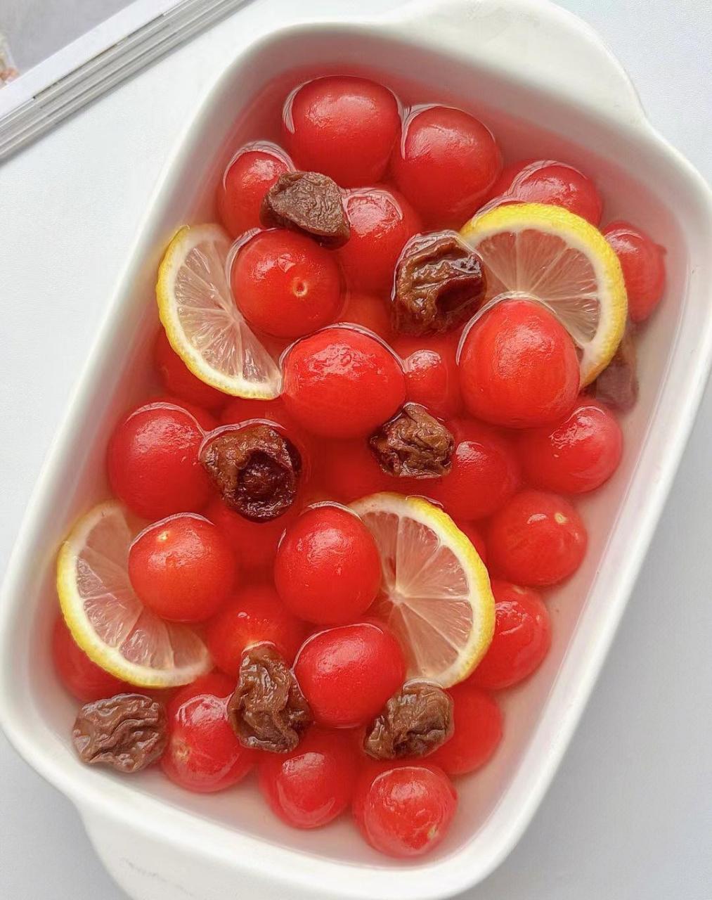 06年夜饭必备|解腻促消化的话梅小番茄|||过年要吃太多肉食,很多