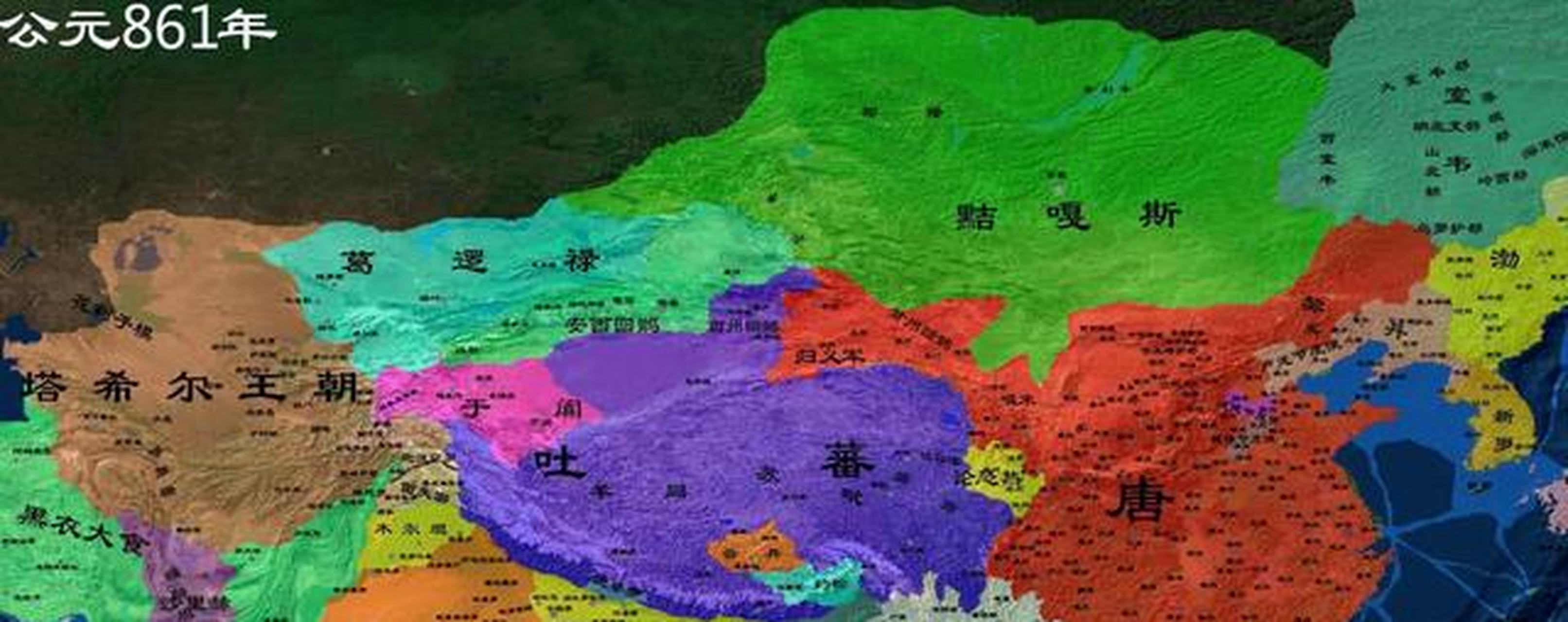 唐宣宗在河西设置归义军,任命张议潮为瓜沙节度使.