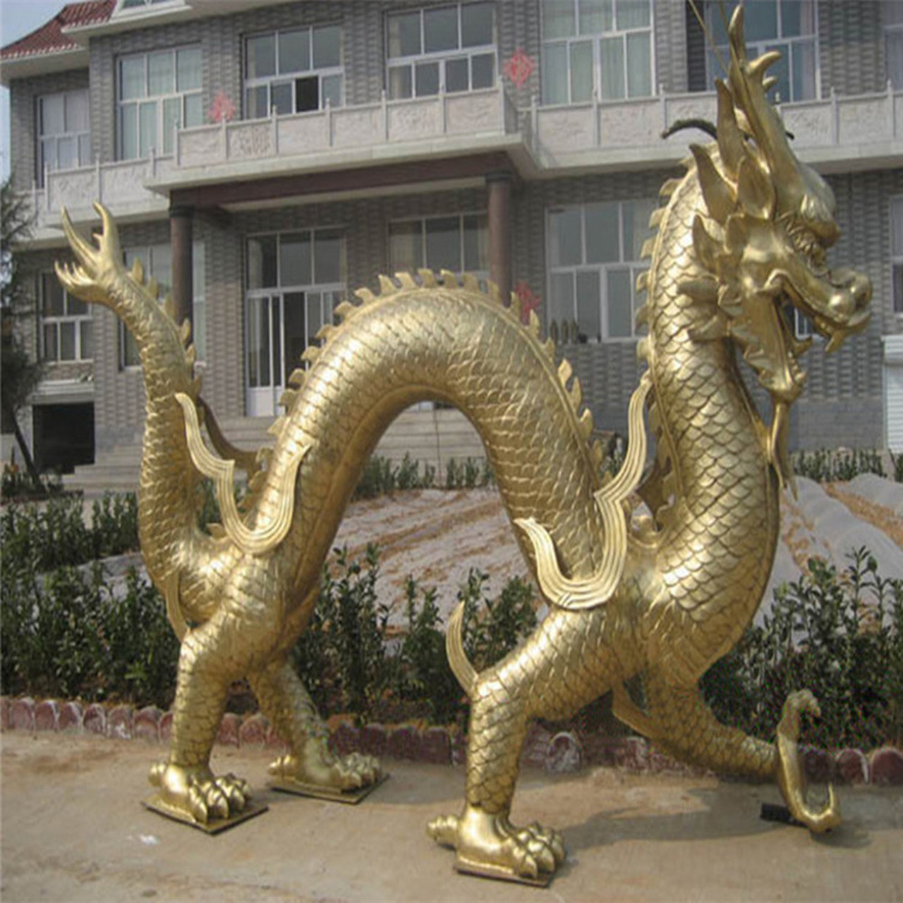 8米青铜龙摆件 纯铜龙雕塑工艺品 公司门口铜龙雕塑 大型铜龙铸造厂家