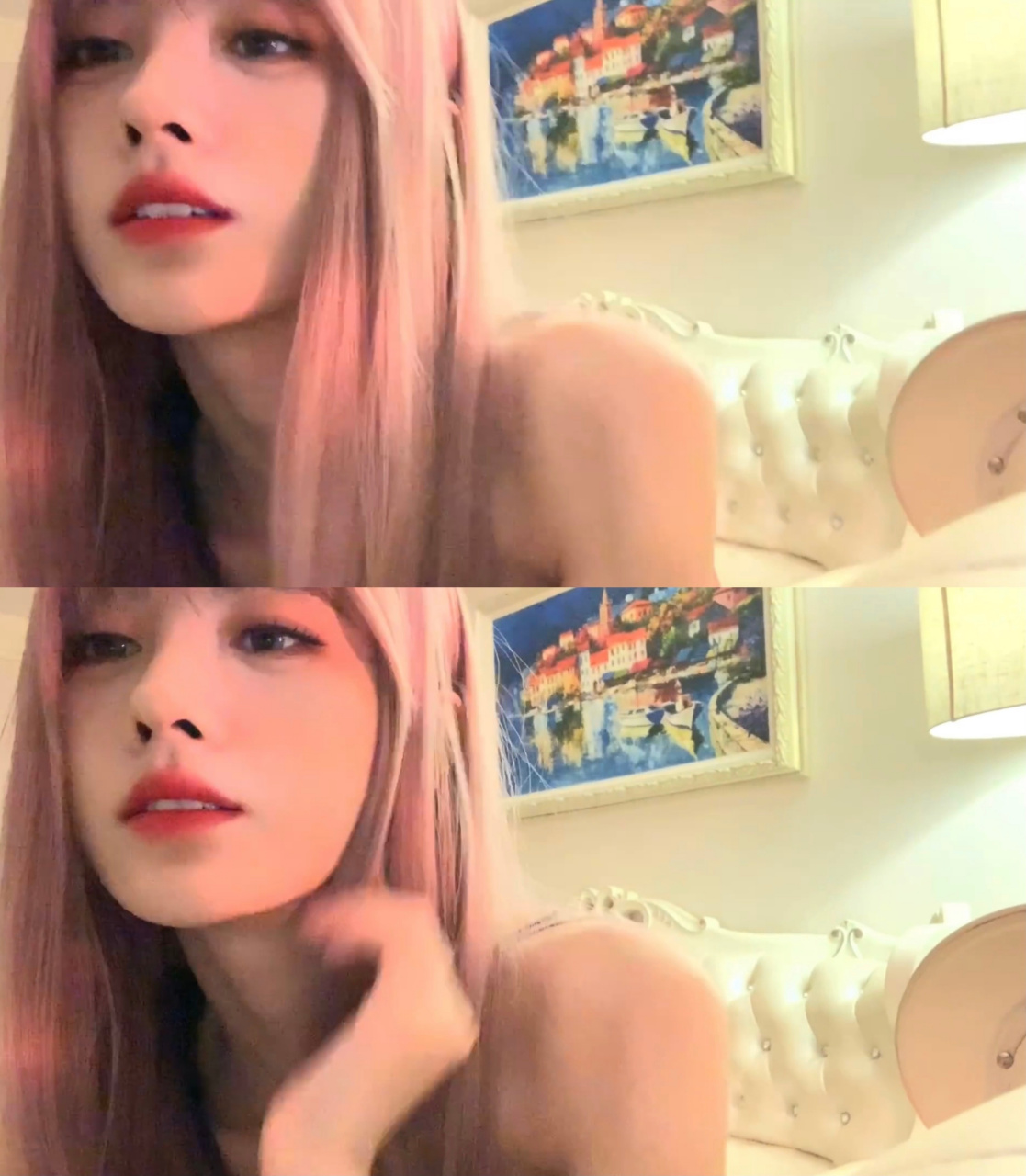 鞠婧祎颜值真的很优越!