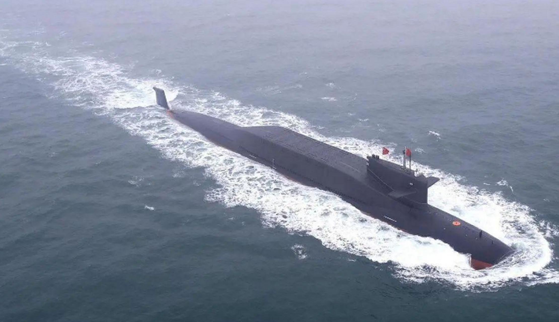 094a战略核潜艇关岛附近上浮,导弹射程覆盖美国全境 美国媒体最近就