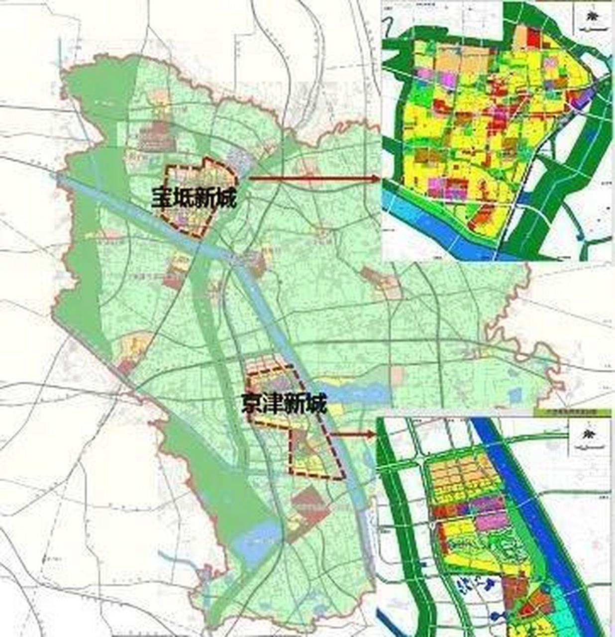 宝坻为什么在那么远的地方又建了一个京津新城?为什么又以"京津"命名?