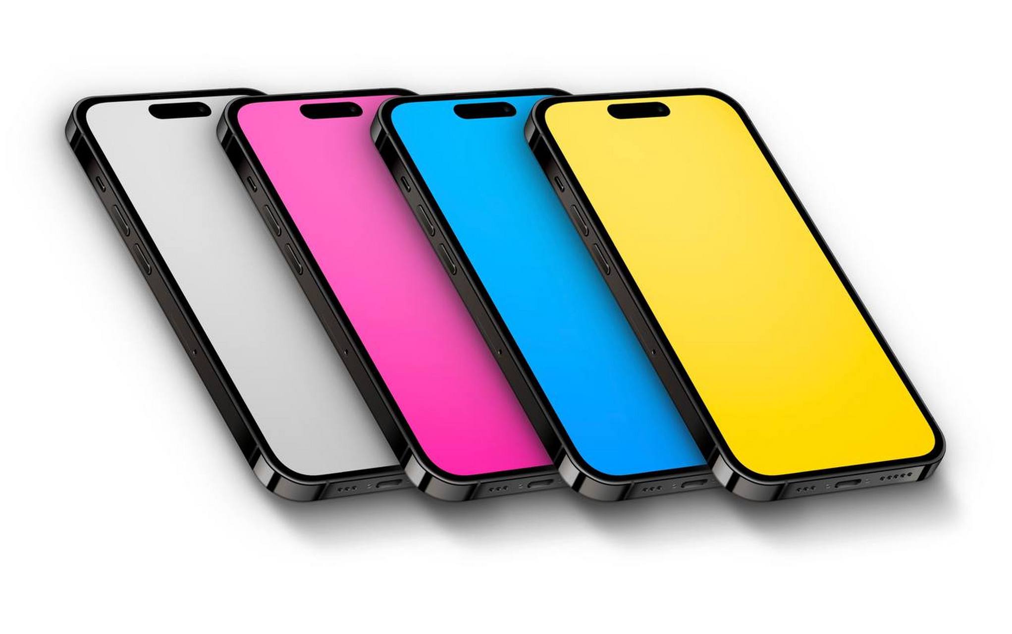 纯色iphone 14 pro手机壁纸