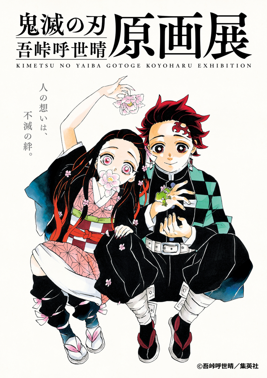 《鬼灭之刃》作者原画画集展示!祢豆子可爱捏!