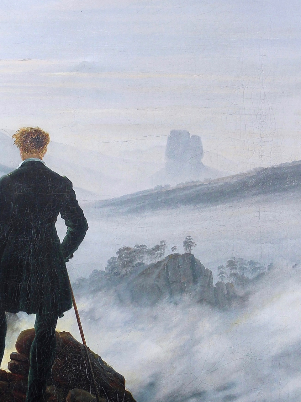 遇见艺术 | 《雾海上的旅人》 画家:卡斯帕·大卫·弗里德里希 创作