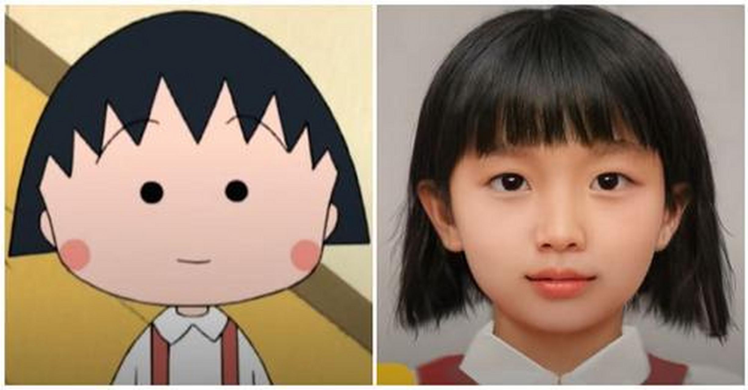 小丸子是靈氣萌妹,小丸子真人版!