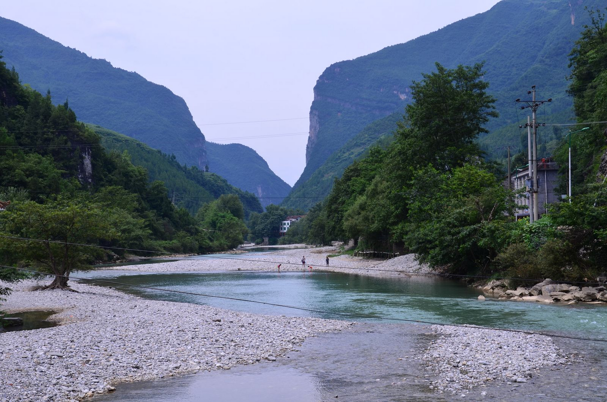 万源龙潭河景区图片