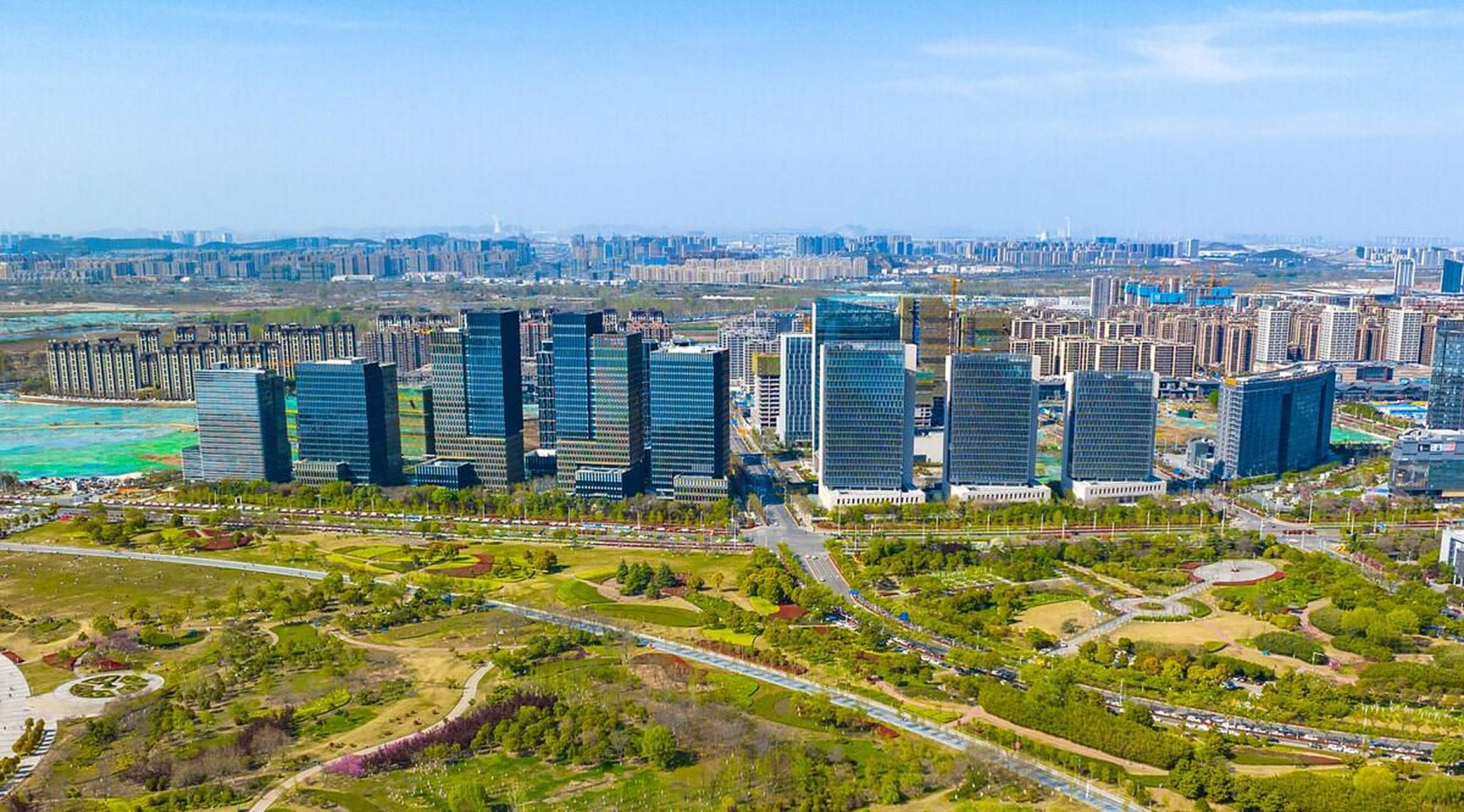 徐州新城区全景#我们都是城市探险家##山东摄影家俱乐部##江苏摄影