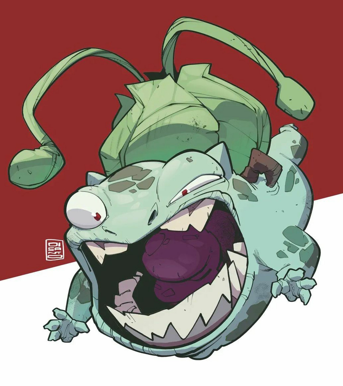 这三个神奇宝贝变异了吧#动漫