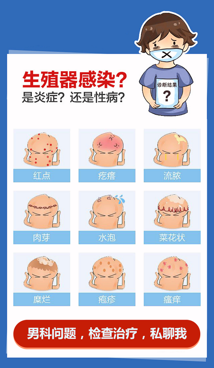 丁丁长肉粒状,菜花状的疙瘩,是杏病吗? #泰州东方医院# #泰州专业男科