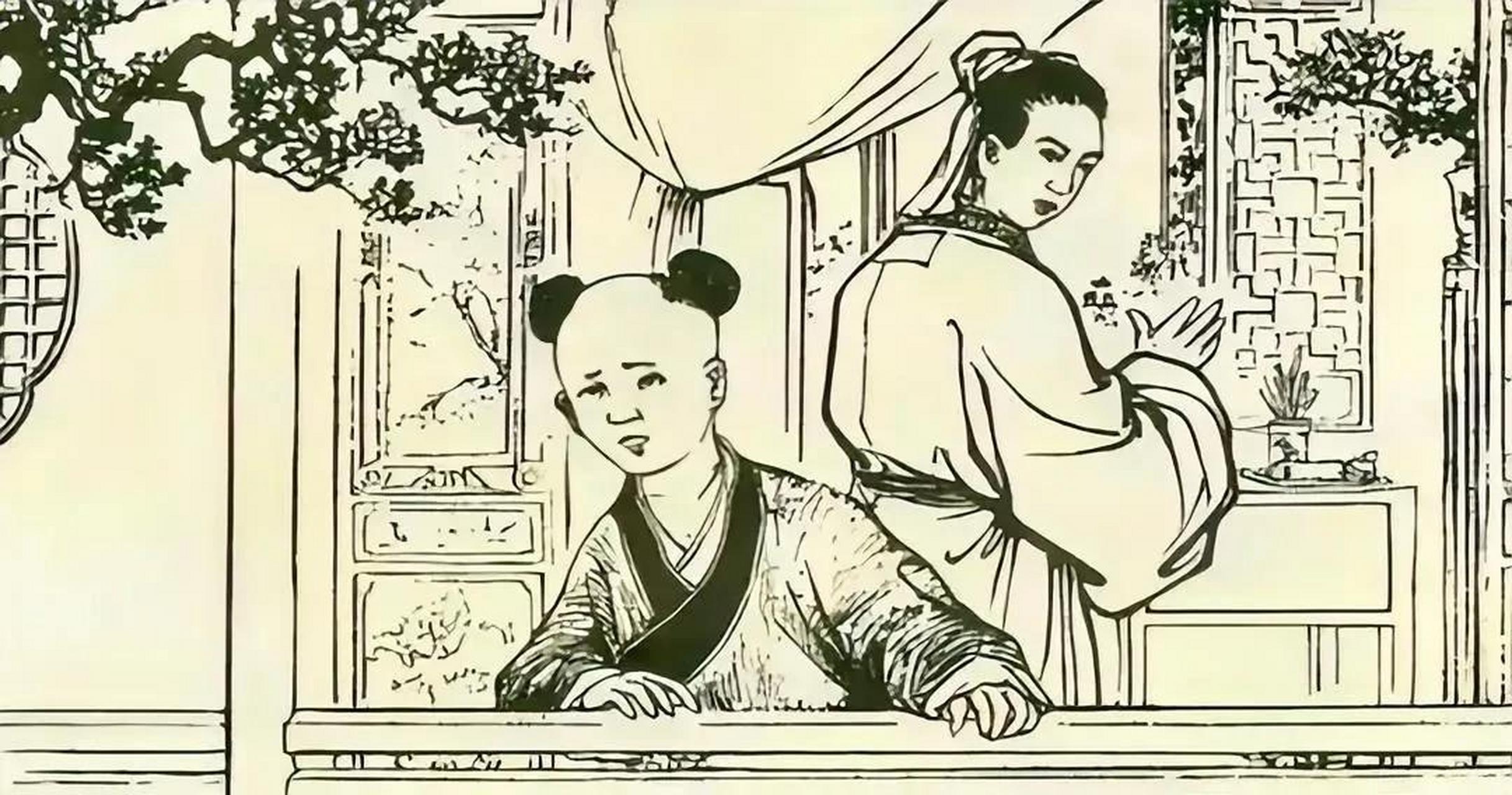 古时,一对夫妻给儿子办满月酒,10岁的乞丐来乞讨,乞丐看到女子后大惊